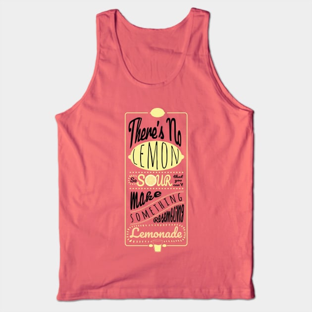 Sour Lemons - This Is Us Tank Top by opiester